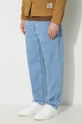 modrá Rifle Carhartt WIP Newel Pant