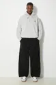 Carhartt WIP pantaloni de bumbac Colston Pant negru