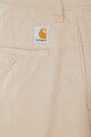 Carhartt WIP pantaloni de bumbac Calder Pant I033128.G1GD bej