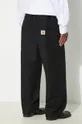 Carhartt WIP spodnie bawełniane Hayworth Pant Materiał zasadniczy: 100 % Bawełna, Podszewka kieszeni: 65 % Poliester, 35 % Bawełna
