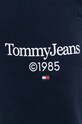 Βαμβακερό παντελόνι Tommy Jeans σκούρο μπλε DM0DM18935