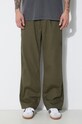 Штани Human Made Easy Pants тканина зелений HM27PT003