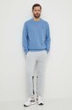 The North Face pantaloni de trening NF0A87DQA0M1 gri SS24