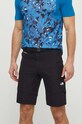 Turistické nohavice The North Face Lightning Convertible NF0A556PJK31 čierna SS24