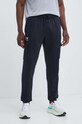 Παντελόνι φόρμας Under Armour Essential πλεκτό ύφασμα μαύρο 1380376