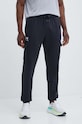 Παντελόνι φόρμας Under Armour Essential πλεκτό ύφασμα μαύρο 1380376