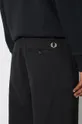 Fred Perry cotton trousers Straight Leg Twill Men’s