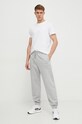 New Balance pantaloni de trening MP41505AG gri SS24