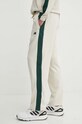 New Balance pantaloni de trening din bumbac MP41504LIN bej SS24