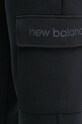 New Balance spodnie dresowe MP41553BK czarny MP41553BK