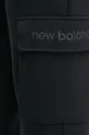 czarny New Balance spodnie dresowe MP41553BK