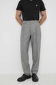 Won Hundred pantaloni din lână potrivit gri 2850.14228