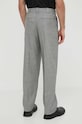 Odzież Won Hundred spodnie z domieszką wełny 2850.14228 szary