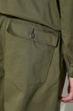 Universal Works pantaloni in cotone Fatigue Pant 132.LIGHT.OLIVE verde