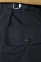 Universal Works cotton trousers Fatigue Pant 132.NAVY navy