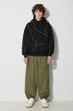 Universal Works pantaloni Loose Cargo Pant 30143.OLIVE verde SS24