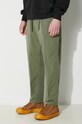 Βαμβακερό παντελόνι Universal Works Hi Water Trouser πράσινο 30520.BIRCH