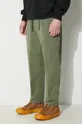 zielony Universal Works spodnie bawełniane Hi Water Trouser