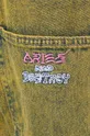 galben Aries jeansi Acid Wash Batten Jean