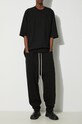 Rick Owens joggers Knit Sweat Pants Classic Cargo Drawstring with elastane black DU01D1370.F.09