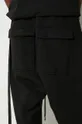 Rick Owens spodnie dresowe Knit Sweat Pants Classic Cargo Drawstring Męski