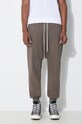 Спортивные штаны Rick Owens трикотаж коричневый DU01D1395.RIG.34