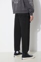 Îmbrăcăminte Rick Owens pantaloni de bumbac Woven Pants Creatch Cargo Cropped Drawstring DU01D1371.CB.09 negru