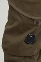 green C.P. Company trousers Stretch Sateen Ergonomic Lens