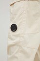 Брюки C.P. Company Stretch Sateen Loose Cargo бежевый 16CMPA062A005694G