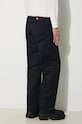 Abbigliamento Wood Wood pantaloni Silas Classic 10001601.5252 blu navy