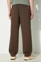 Odzież ICECREAM spodnie bawełniane Skate Pant IC24109 brązowy