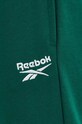 Reebok spodnie dresowe Identity zielony 100076444