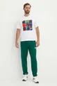 Спортивні штани Reebok Brand Proud зелений