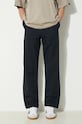 Oblečenie Nohavice Norse Projects Aros Regular Organic N25.0368.7004 tmavomodrá