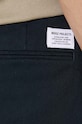 Nohavice Norse Projects Aros Regular Organic N25.0368.7004 tmavomodrá