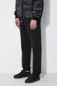 PLEASURES spodnie dresowe Onyx Sweatpants czarny P24SP012.BLACK