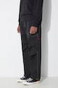 Hlače PLEASURES Public Utility crna P24SP038.BLACK