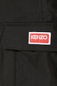 Kenzo spodnie bawełniane Cargo Workwear Pant FE55PA2429DL.99 czarny