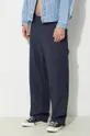 navy Engineered Garments cotton trousers Painter Pant