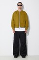 Engineered Garments pantaloni in cotone Over Pant OR343.ZT156 nero SS24