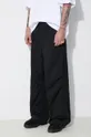 crna Pamučne hlače Engineered Garments Over Pant