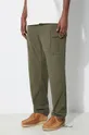 зелен Памучен панталон Stan Ray Cargo Pant