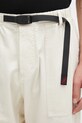 Gramicci spodnie bawełniane Loose Tapered Ridge Pant beżowy G114.OGT