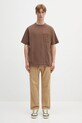 Памучен панталон Gramicci Loose Tapered Ridge Pant G114.OGT зелен