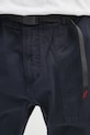 Βαμβακερό παντελόνι Gramicci Loose Tapered Ridge Pant σκούρο μπλε G114.OGT