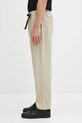 Gramicci spodnie bawełniane Loose Tapered Ridge Pant G114.OGT beżowy SS25
