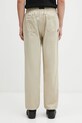 Odzież Gramicci spodnie bawełniane Loose Tapered Ridge Pant G114.OGT beżowy