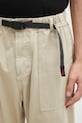 Gramicci spodnie bawełniane Loose Tapered Ridge Pant beżowy G114.OGT