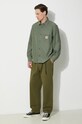 Gramicci spodnie bawełniane Loose Tapered Ridge Pant G114.OGT zielony SS25