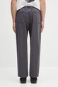 Odzież Gramicci spodnie bawełniane Loose Tapered Ridge Pant G114.OGT szary